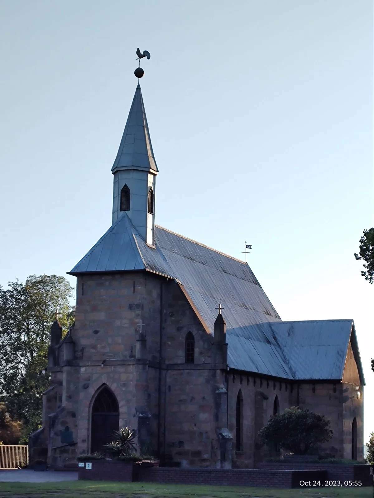 The historic stone Peter Paul Church in Hermannsburg